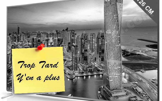 PANASONIC TV 4K 3D 126 cm TX50CX700E à 879€ (après (...)