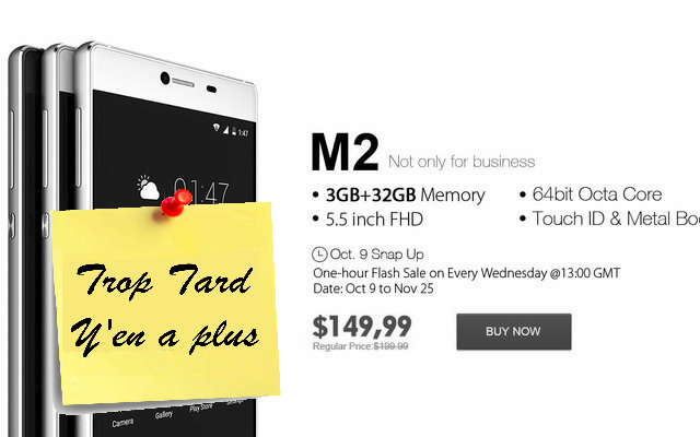 Vente flash 100% Elephone (M2, M1, Q et Trunk) ce (...)