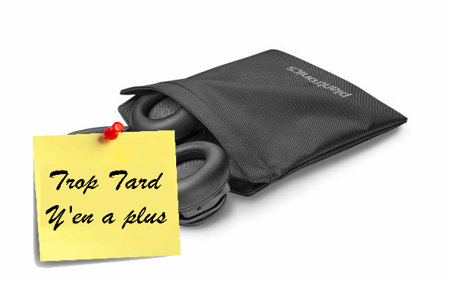 Casque bluetooth Plantronics BackBeat Pro annulation (...)