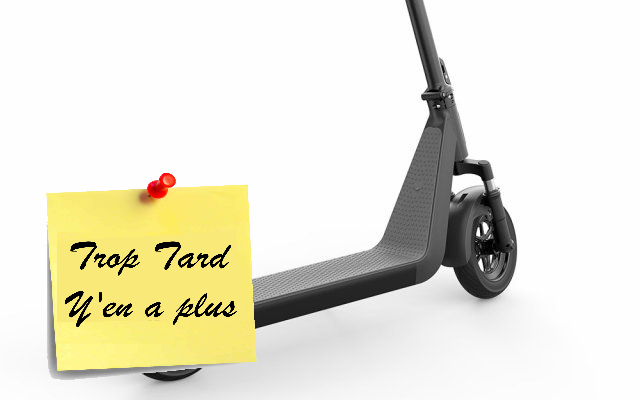 La Trottinette électrique Eleglide Coozy, clignotants et (...)