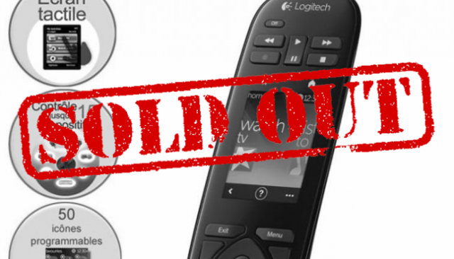 Télécommande universelle Harmony Touch Logitech vente (...)