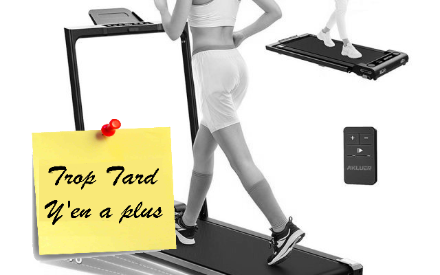Le tapis de course inclinable et pliable Akluer 480L-B , (…)