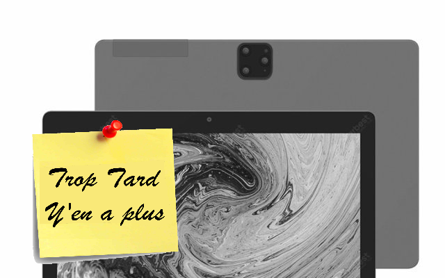 Tablette Android 10.1 ANRY-RS20 PLUS fonction 4G à (...)