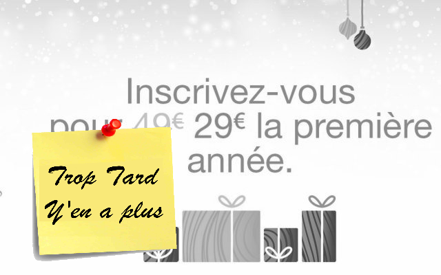 Abonnement Amazon Premium à 29€ (val 49€)