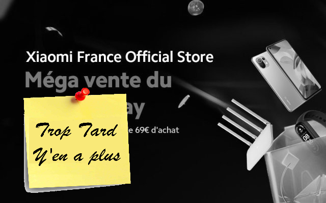 Black Friday, les offres Smartphones Xiaomi et (...)