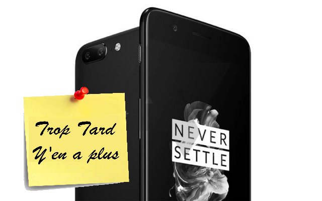 Smartphone Oneplus 5 édition 6go/64go, le meilleur (…)