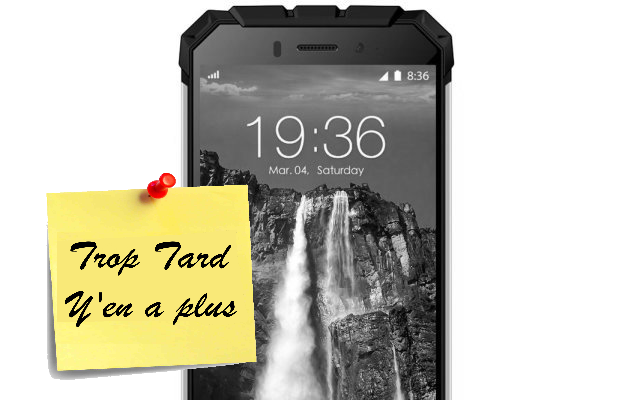 Black Friday Smartphone Robuste Ulephone Armor X, IP68 (…)