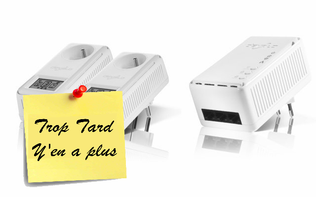 Kit Devolo 3CPL dont un répeteur Wifi via CPL (rare) à (...)