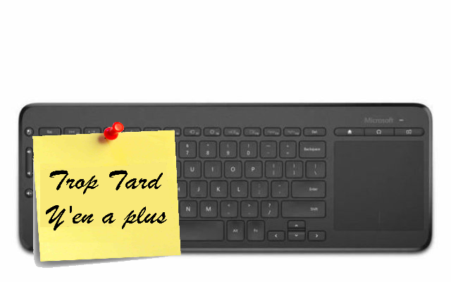 Clavier sans fil Microsoft All In One, idéal Boîtier TV (...)