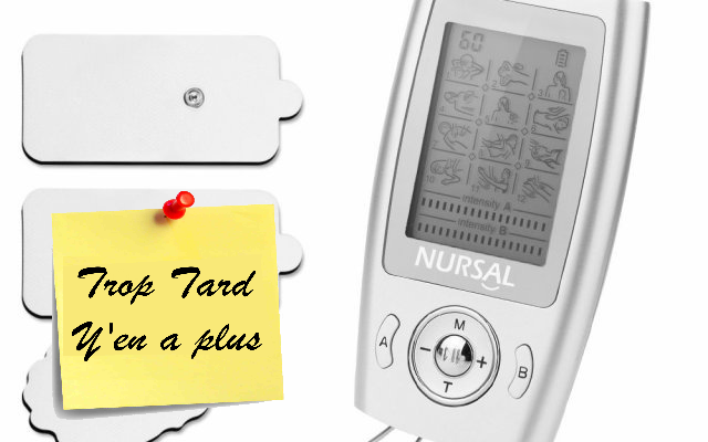 Électrostimulateur TENS NURSAL, soulagement des (...)