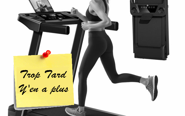 8 tapis marche/course en promotion dès 129,99€ (...)