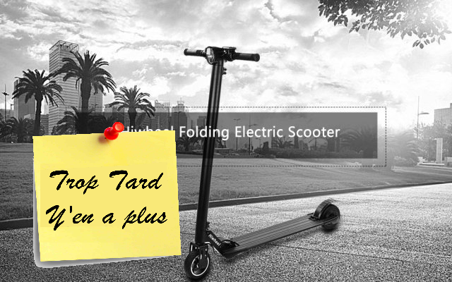 Trottinette électrique pliable Hiwheel S3 22 km/h à (...)