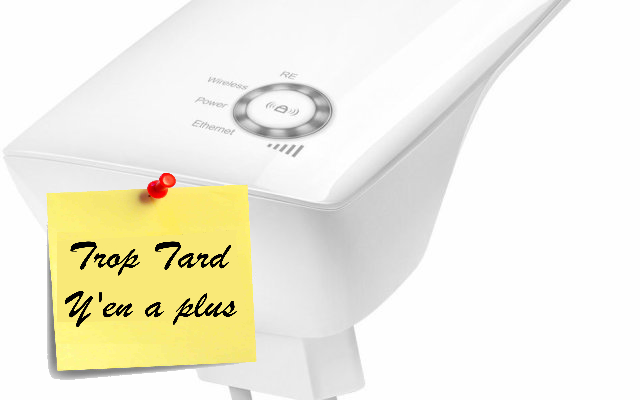 TP-Link TL-WA750RE Répéteur Wifi pont réseau 19€90 (...)