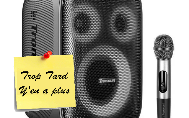 Tronsmart Halo 200, l'enceinte soirée 120W avec (…)