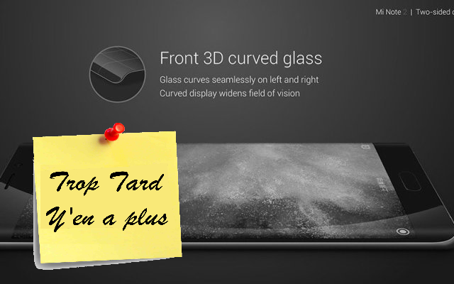 Smartphone Xiaomi Mi Note 2 international Snapdragon (...)