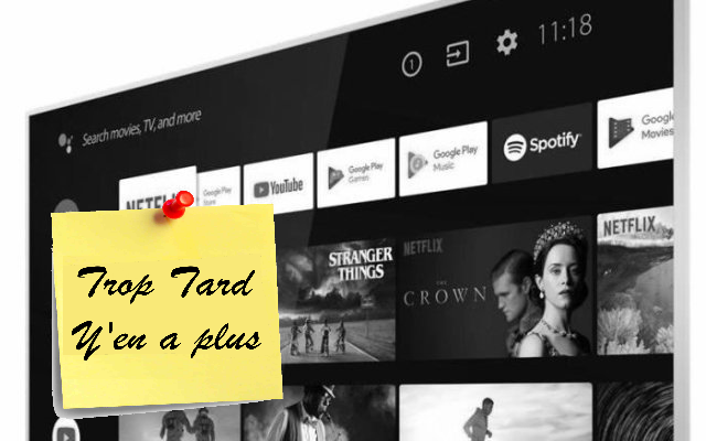 TV AndroidTV THOMSON 43 pouces 43UE6400W 4K UHD à (...)