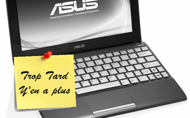 169€ le Netbook Asus 1025CE 10.1'', Dual Core N2800,HDMI, (...)