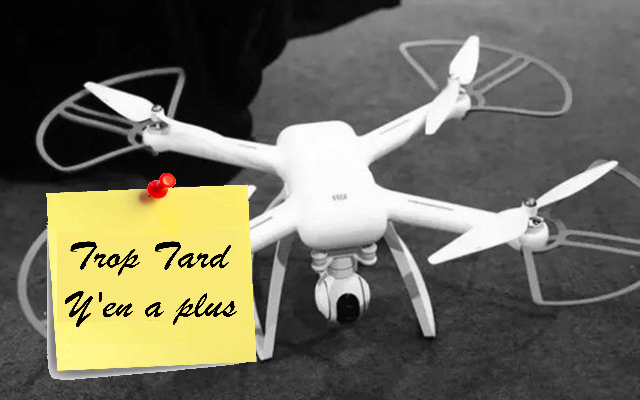 Quadricoptère Drone Xiaomi caméra 4K à 447€26