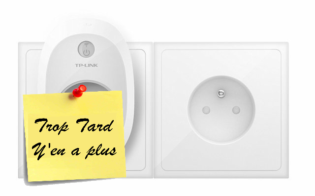 Prise électrique WIFI TP-Link HS100 , Compatible Amazon (...)