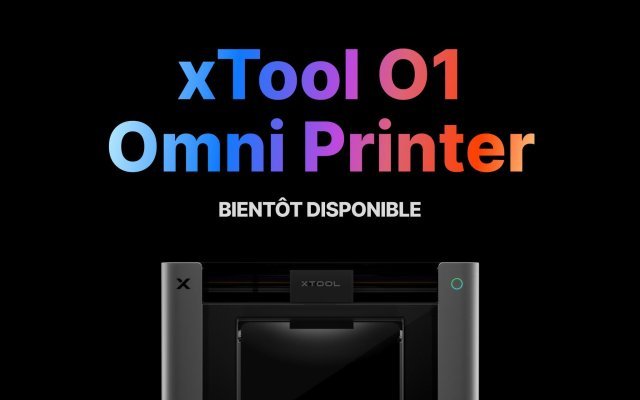 xTool O1 Omni Printer : peignez vos objets pour une (...) à la une
