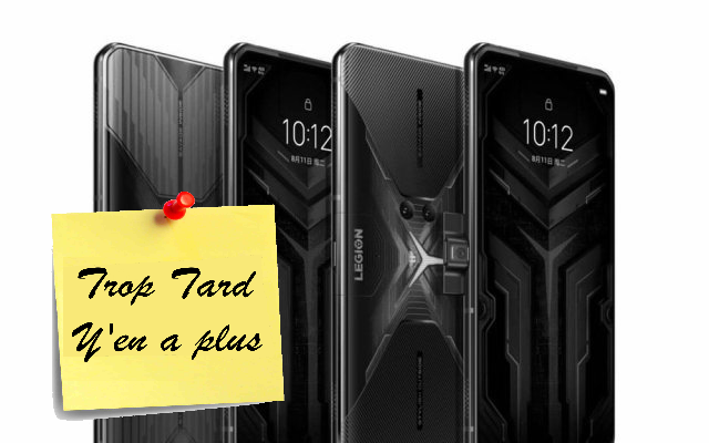 Le Smartphone Gaming Lenovo Legion 6.65'' FullHD, (...)