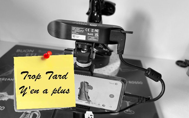 Le Scanner 3D Creality CR-Scan Ferret à 219€