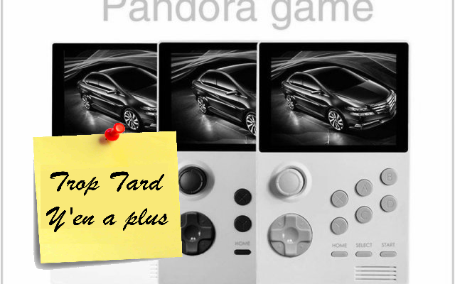 Supretro POWKIDDY A19 la console Pandora Box Mini Portable id ale