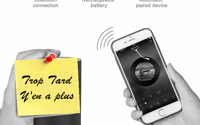 Mini Enceinte sans fil Bluetooth autonome 5W lecteur (...)