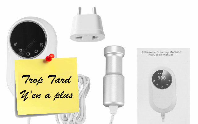 Machine à nettoyer Ultrasonique Bilikay, linge, bijous, (...)