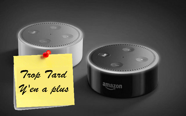 Enceinte connectée Amazon Alexa / Echo DOT Seconde (…)