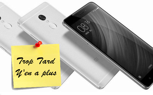 Xiaomi Redmi Note 4 Global , 3/32Go, à 111€ [testé 5 (…)