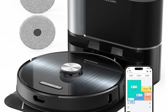 Deal Proscenic M9, un robot aspirateur Laveur à patins (...)