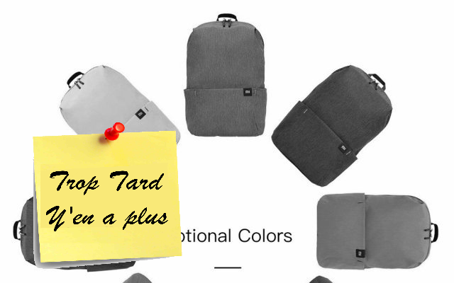 Sac à dos Xiaomi Trendy résistant à l'eau plusieurs (...)