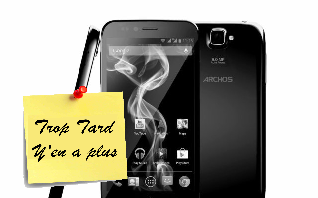 Smartphone Archos 50 Platinum 179€ livré