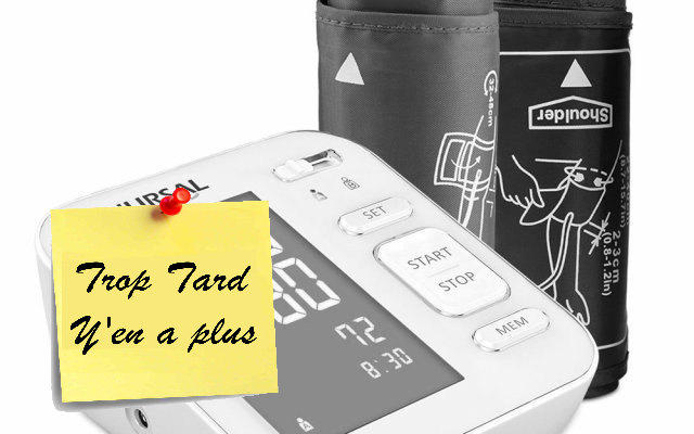 Nouveau tensiomètre électronique bras Nursal double (...)