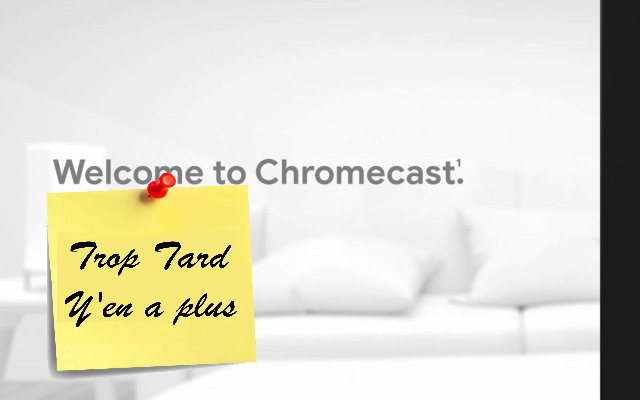 Google Chromecast 3, streaming Netflix, Molotov, (...)