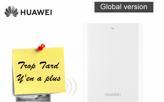 Mini Imprimante Smartphone Huawei à 24€84