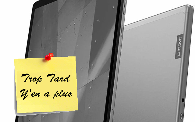 Tablette Android Lenovo Tab M10 Plus , 10.3", Full HD, (...)