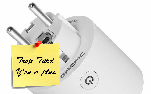 Prise Connectée Grefic WiFi Alexa, Google Home et (...)