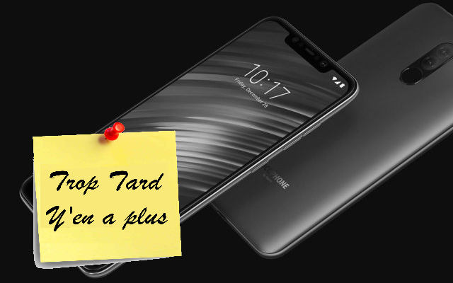 Smartphone 4G Xiaomi Pocophone F1 Version Globale ROUGE (...)