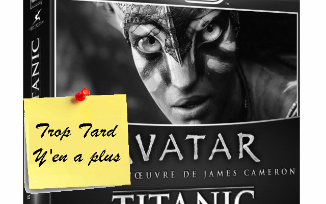 Coffret Blu-ray 3D : Avatar + Titanic 21€99
