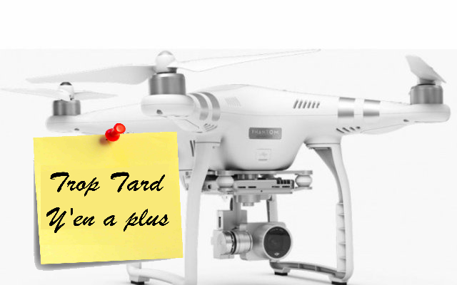 DJI Phantom 3 Advanced à 715€ et jusqu'à 107€ remboursés (...)