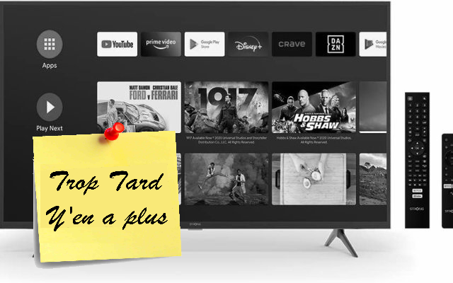 Smart STRONG SRT42FC5433, 42 pouces Full HD Android TV (...)