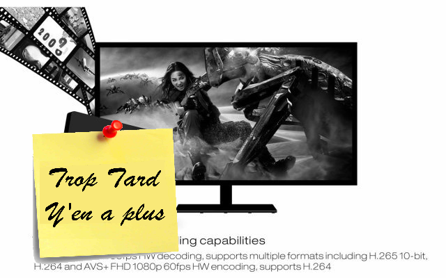 Beelink Mini MX Lecteur vidéo 4K smart Amlogic S905 à (...)