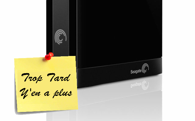 Disque dur Seagate Backup plus 4TO externe USB 3.0 (...)