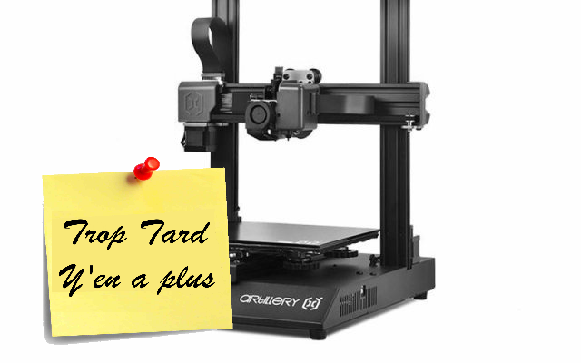 L'imprimante 3D Artillery Genius PRO, nivellement (...)