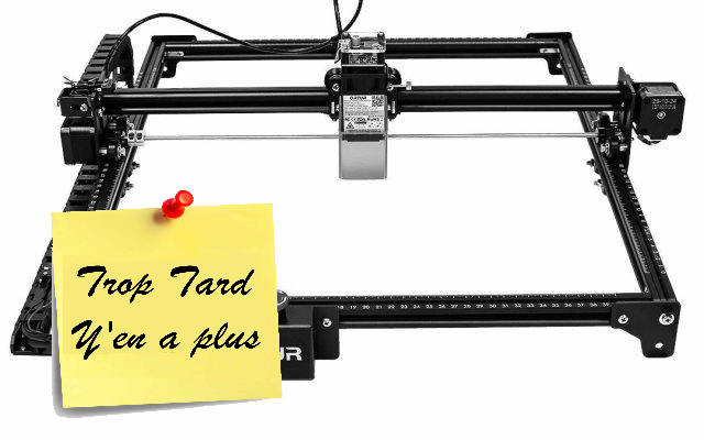 Machine gravure laser ORTUR Laser Master 2 PRO, focus (...)