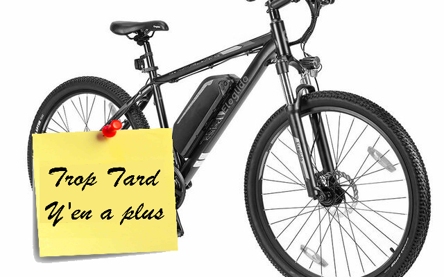 Eleglide M2, le VTT électrique star économique de la (...)