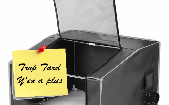 Moins de 50€ le caisson de protection pour machine (...)