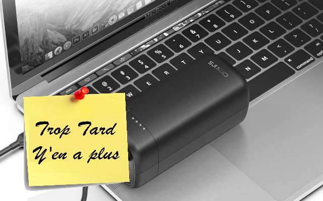 Batterie Externe 20000mAh 4 ports compatible (...)